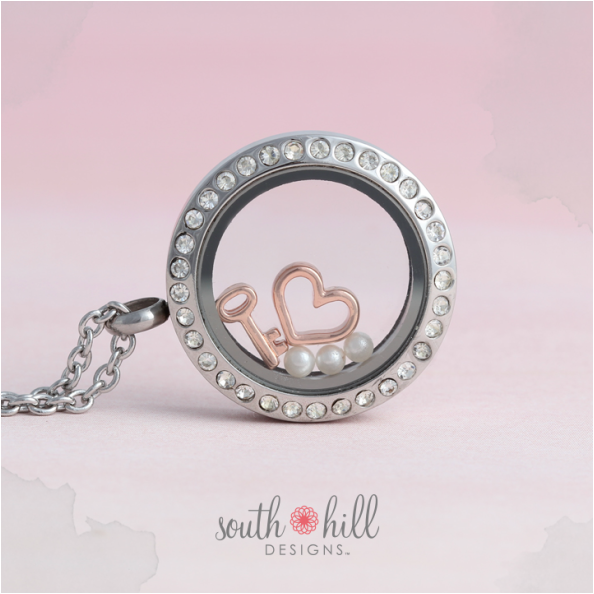 Pootles South Hill Designs January Locket of the Month
